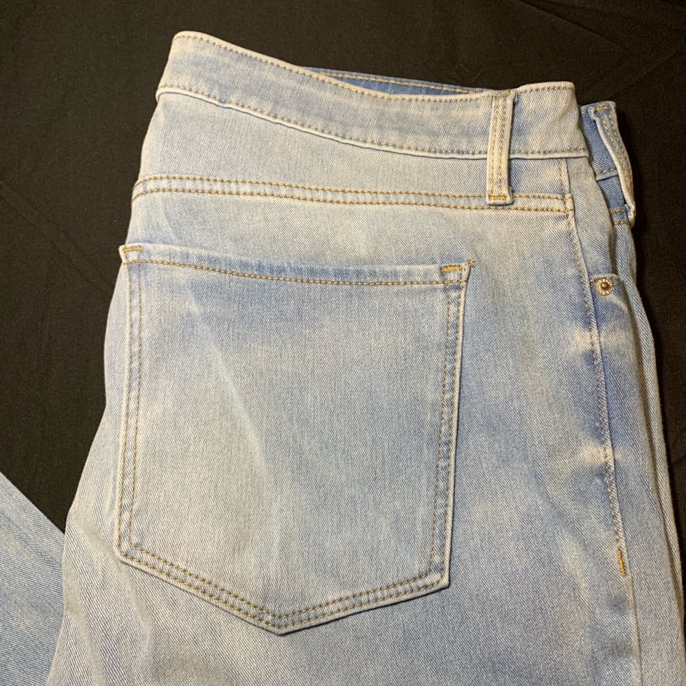 Light Wash Rockstar Super Skinny Jeans Old Navy - Picture 2 of 5